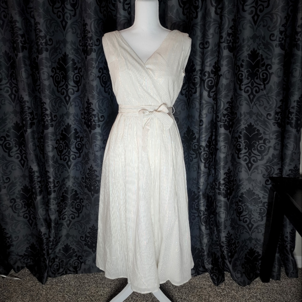 Modcloth Summer Shimmer Midi-dress Women's XS